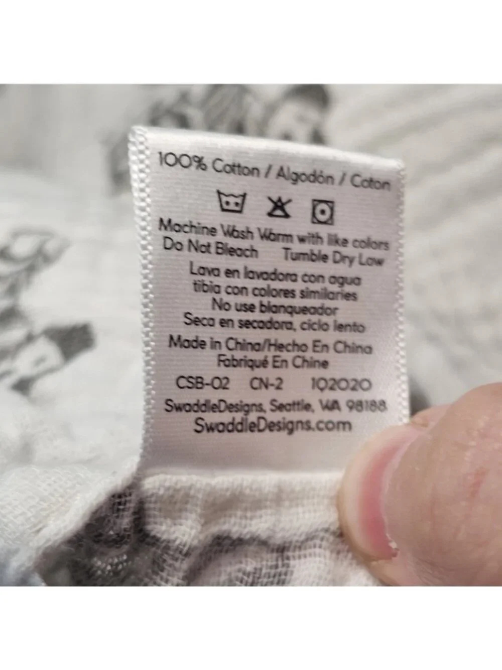 Amazing Baby Blanket Zebra Muslin Cotton Thin White Gray Swaddle‎ Unisex
